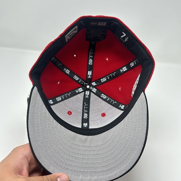 Pro Image Sports Seattle Mariners Red/Black Fitted Hat Size 7 3/8 - Picture 6 of 7